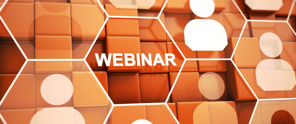 Two webinars this week!
