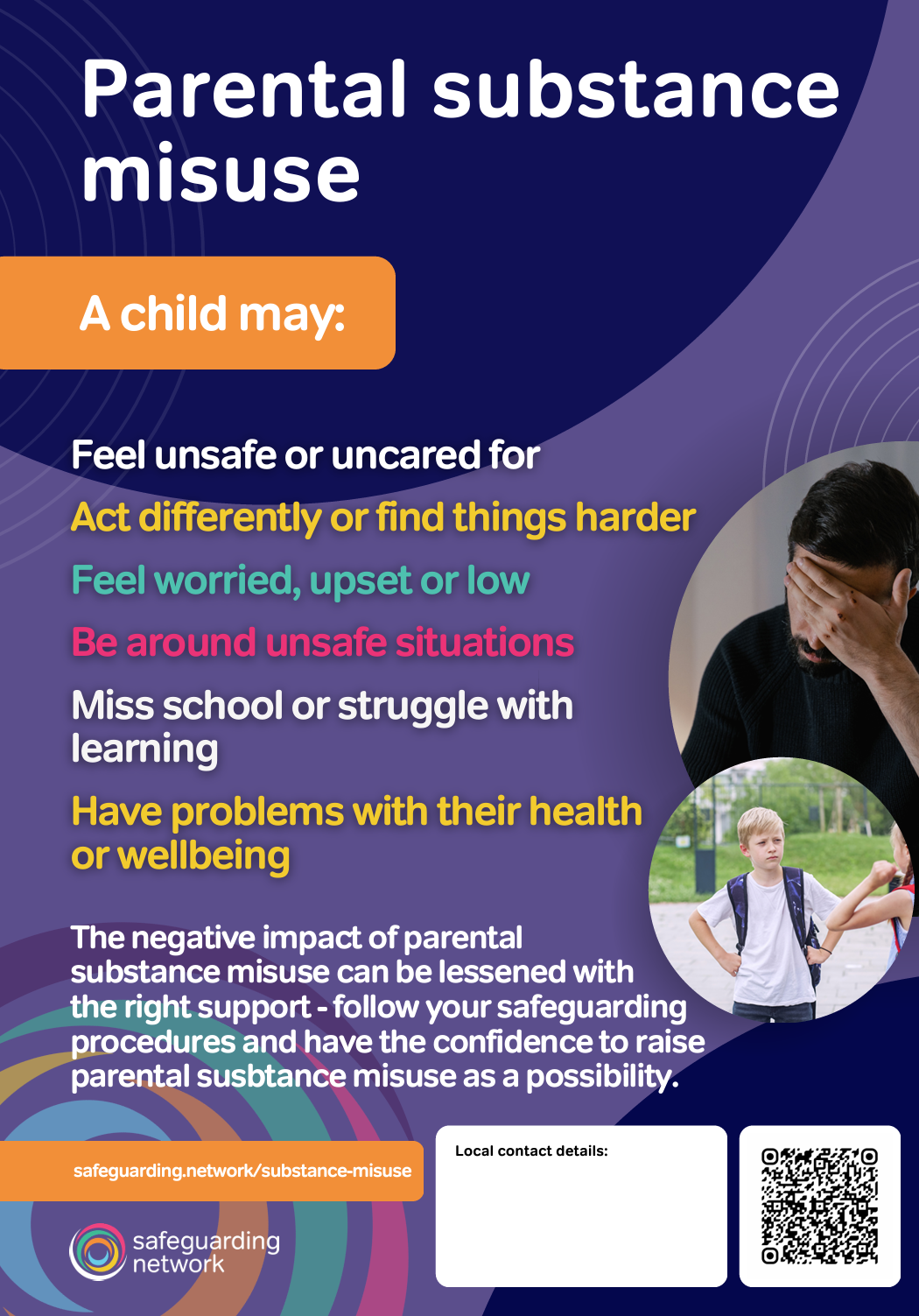 Parental substance misuse and mental ill health poster image