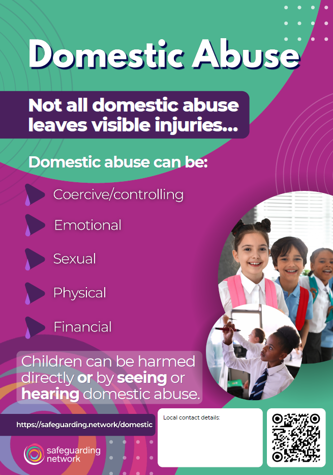 Domestic abuse poster image